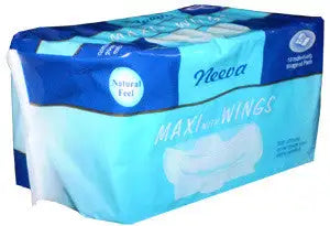 Neeva Sanitary Pads with Wings - 10pcs - Babyonline