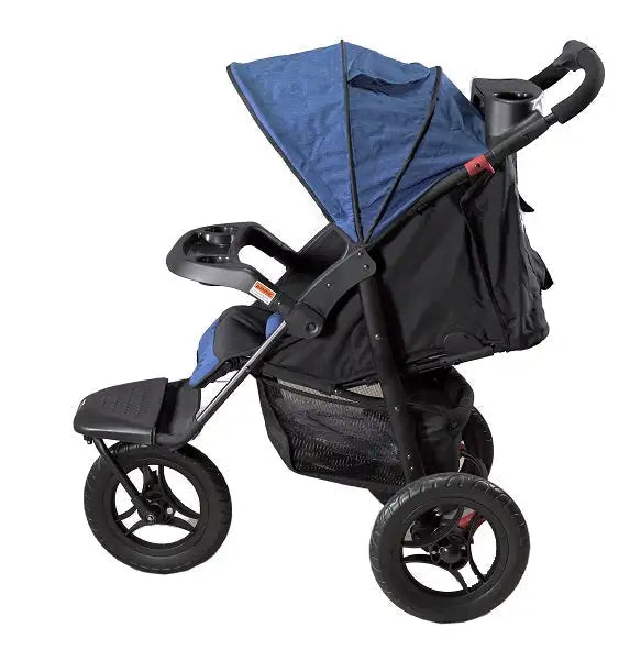 Neeva 3-Wheel Jogger Black & Blue - Babyonline