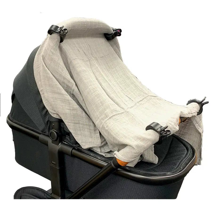 Stroller Clips - Black (4 Pack) - Babyonline