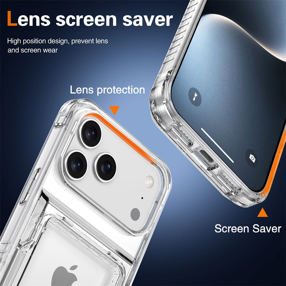 iPhone 17 Pro Case Clear Card - salelink.co.nz