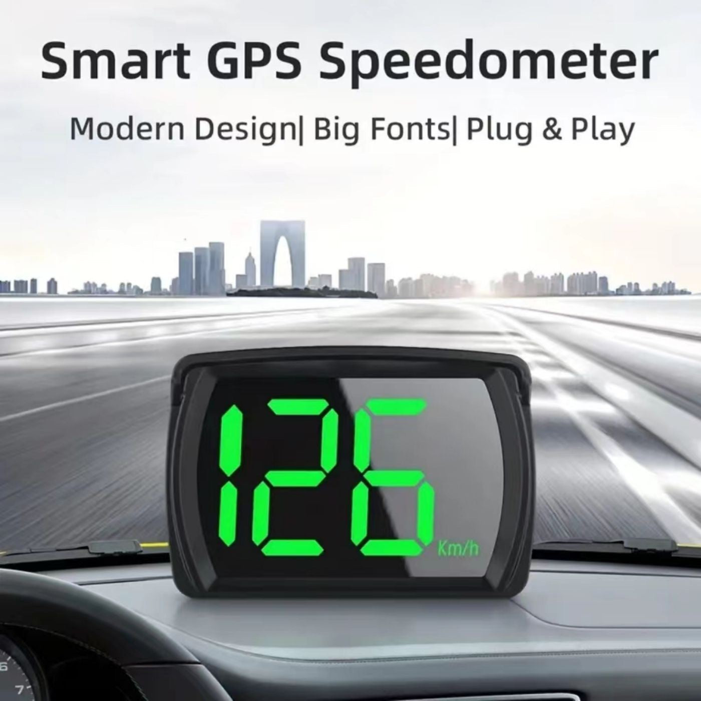 Car GPS Speedometer Hud Heads Up Display