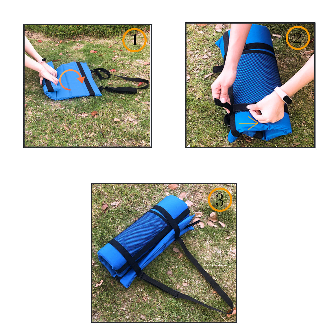 Folding Camping Chair Red