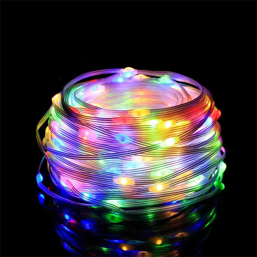 5M Christmas Tree Strip String Lights LED Fairy RGBIC Strip