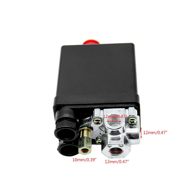 Air Compressor Switch 90PSI-120PSI Control Valve Heavy Duty Pressure
