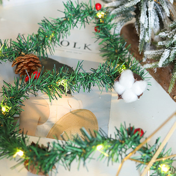 2M Christmas Wreath String Light