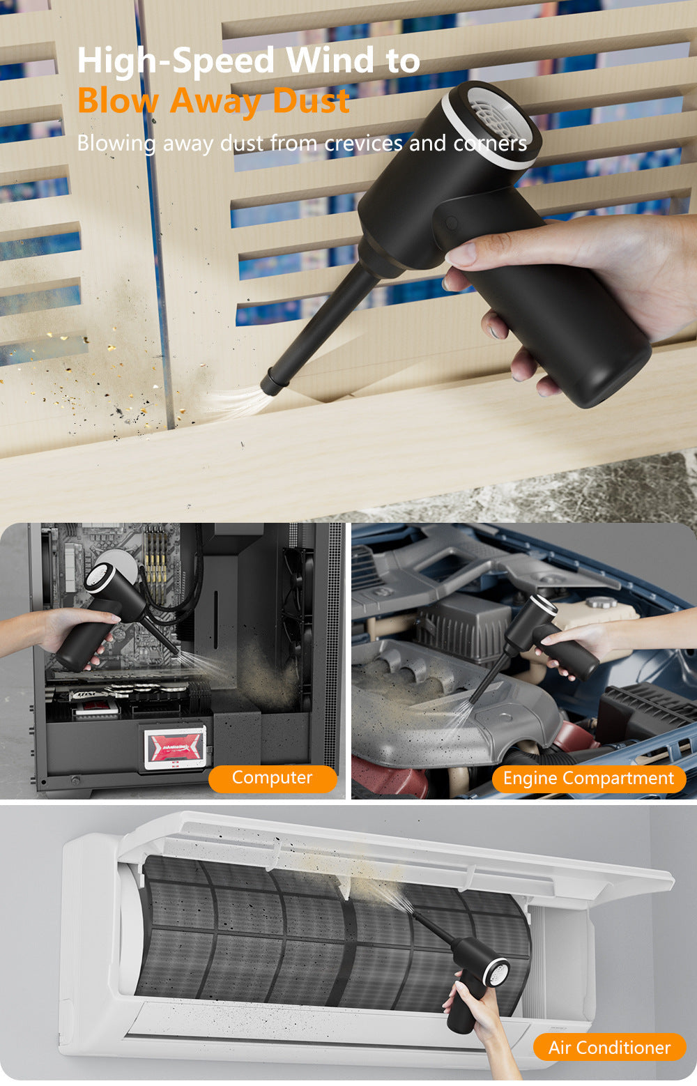 Handheld Cordless Vacuum Cleaner