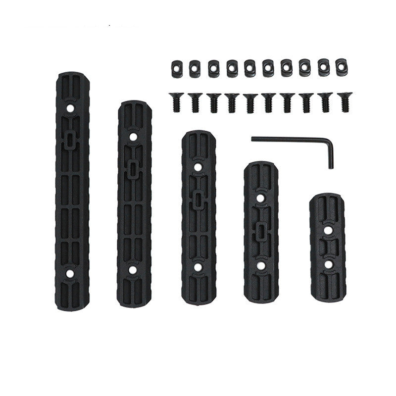 1 Set Rail Section M-Lok Weaver Picatinny Rail Adapter Extend Rail 13 Slot VIC