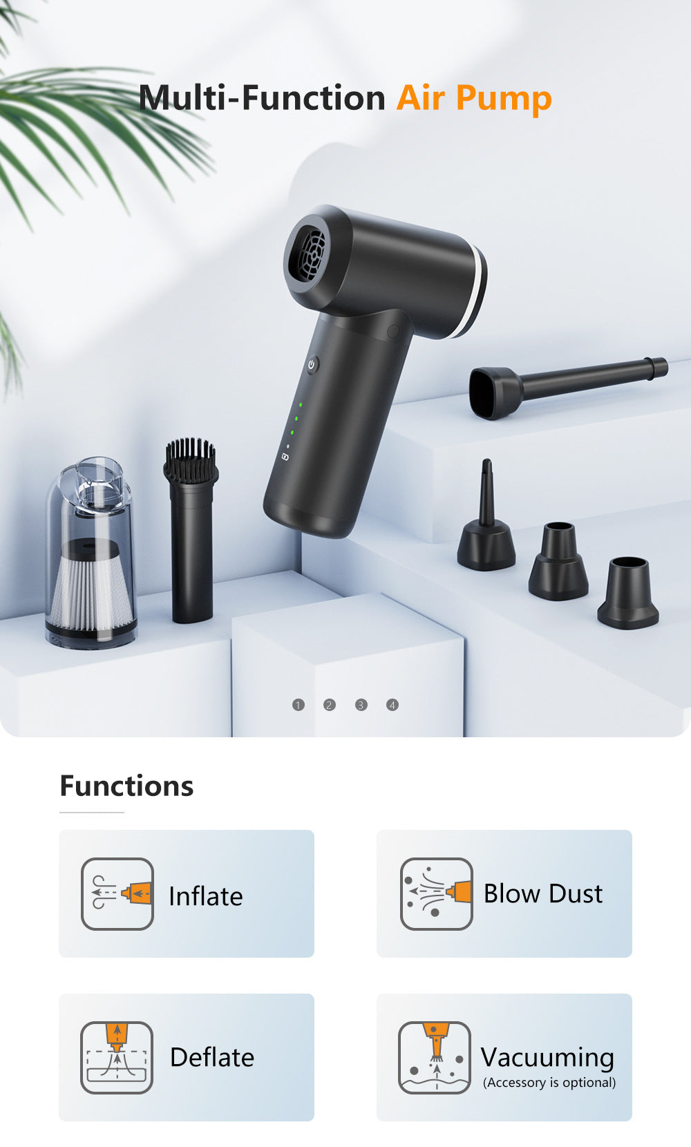 Handheld Cordless Vacuum Cleaner