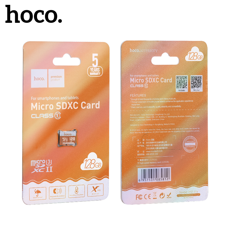 HOCO TF High Speed Memory Micro SD Card 128GB
