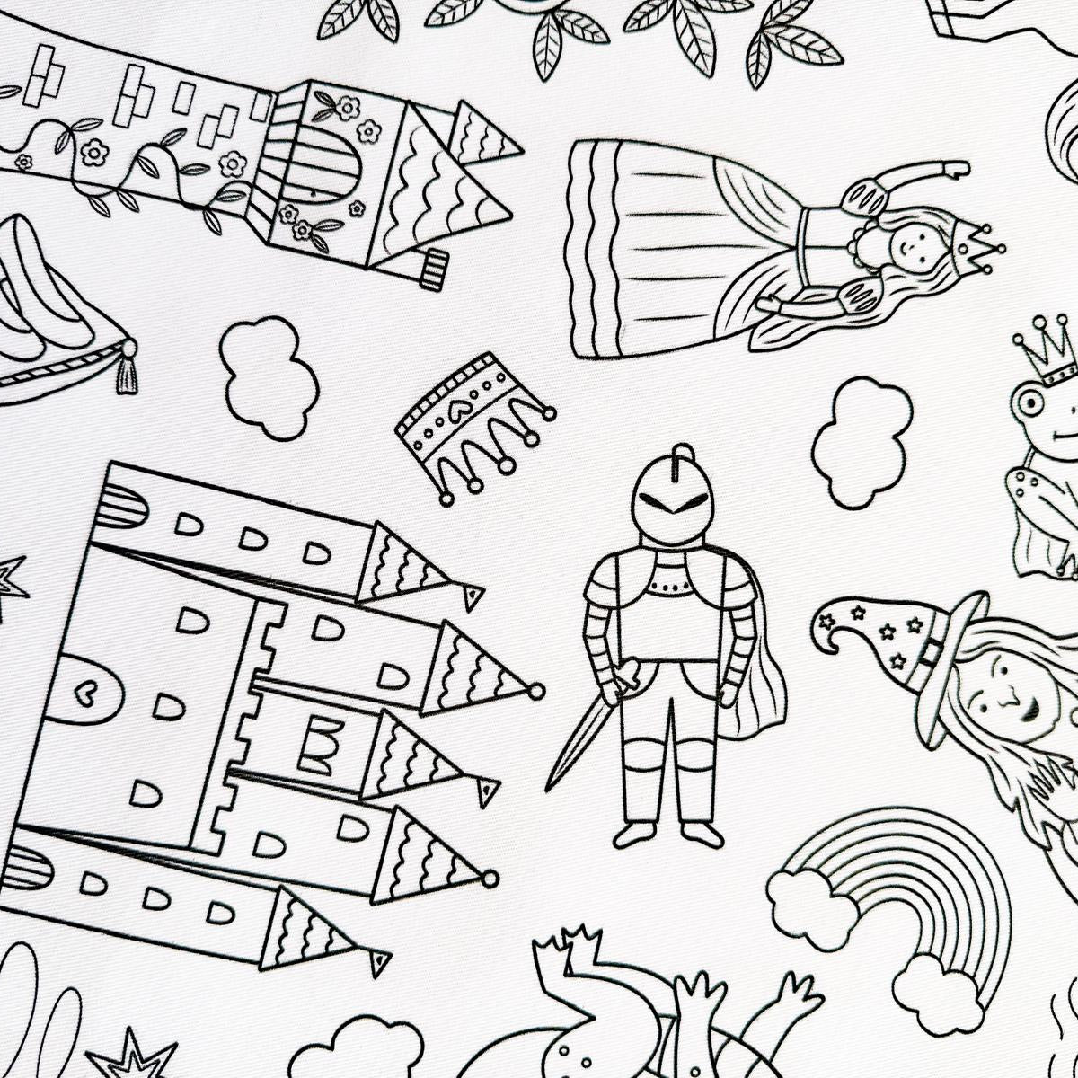 Colour Me Kids - Washable Colouring In Tablecloth Set