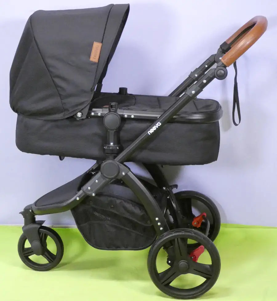Neeva CLIO 3-Wheel Stroller + Carrycot Combo + FREE STOLLER RAIN COVER