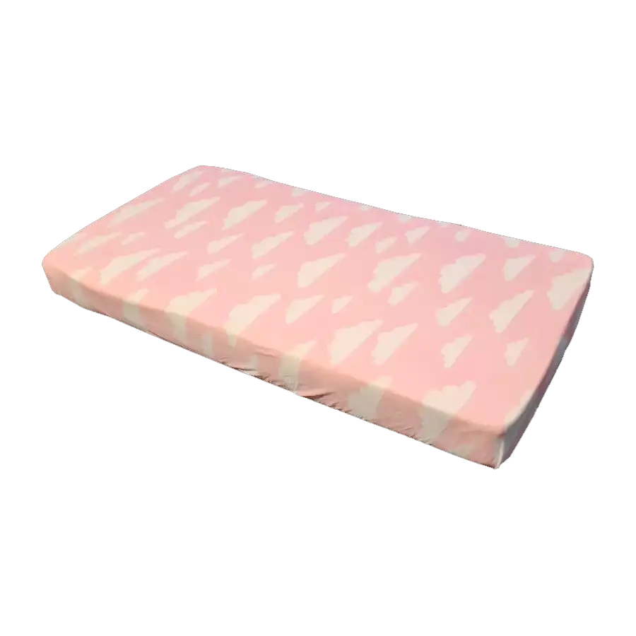 Sleep Tight Cotton Fitted Cot Sheet Pack of 2 PINK - Babyonline