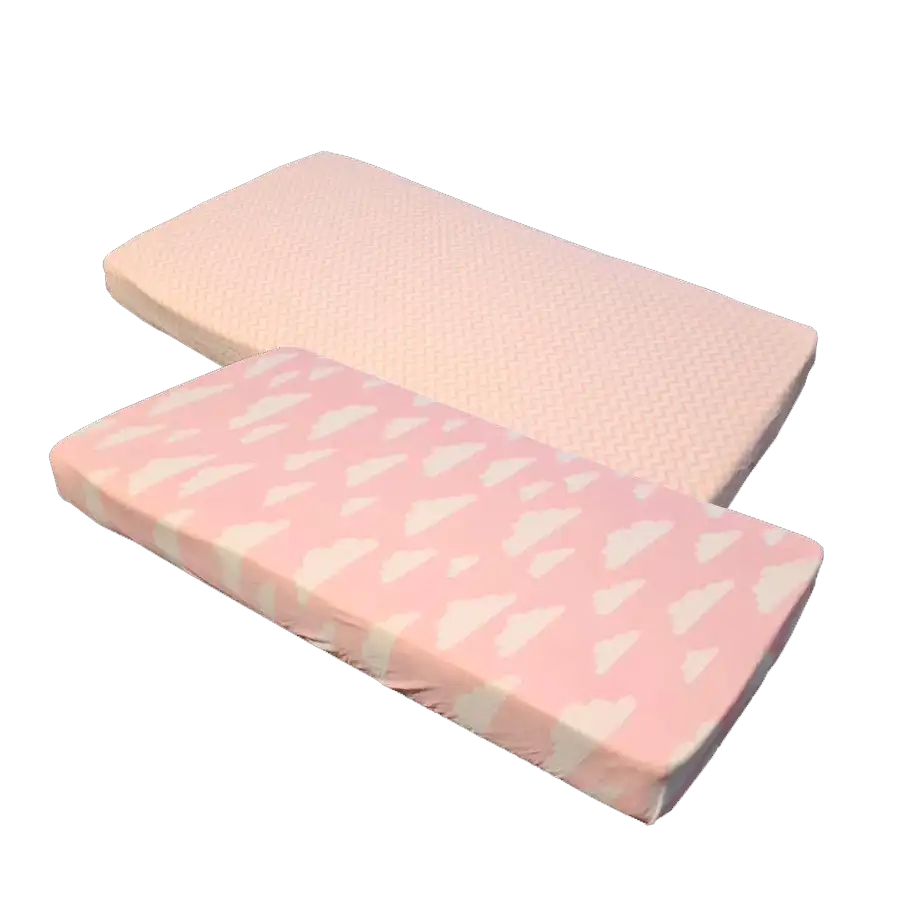Sleep Tight Cotton Fitted Cot Sheet Pack of 2 PINK - Babyonline