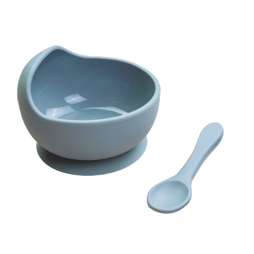 Sleepytot - Suction Bowl & Silicone Spoon Set