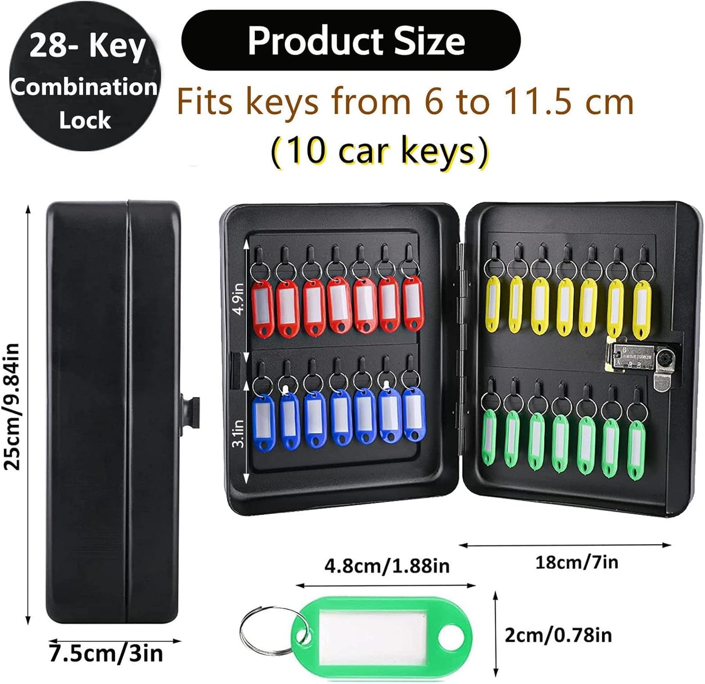 28 Key Safe Box