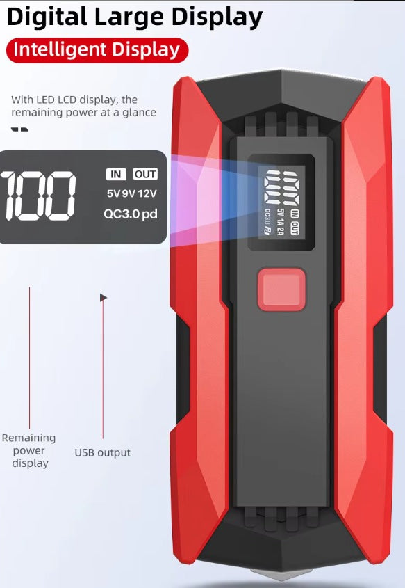 20000mAh Car Jump Starter Fast Charging