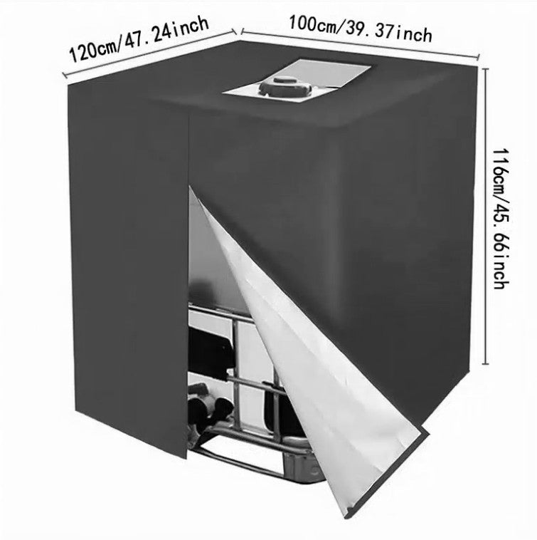 420D IBC Tank Cover 1000L - salelink.co.nz