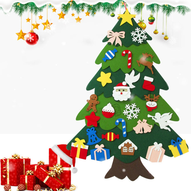 DIY Felt Christmas Tree Set