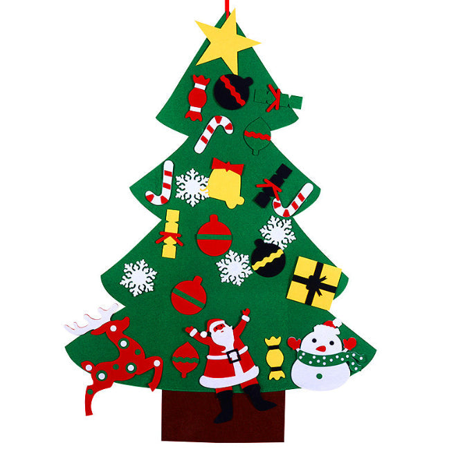 DIY Felt Christmas Tree Set