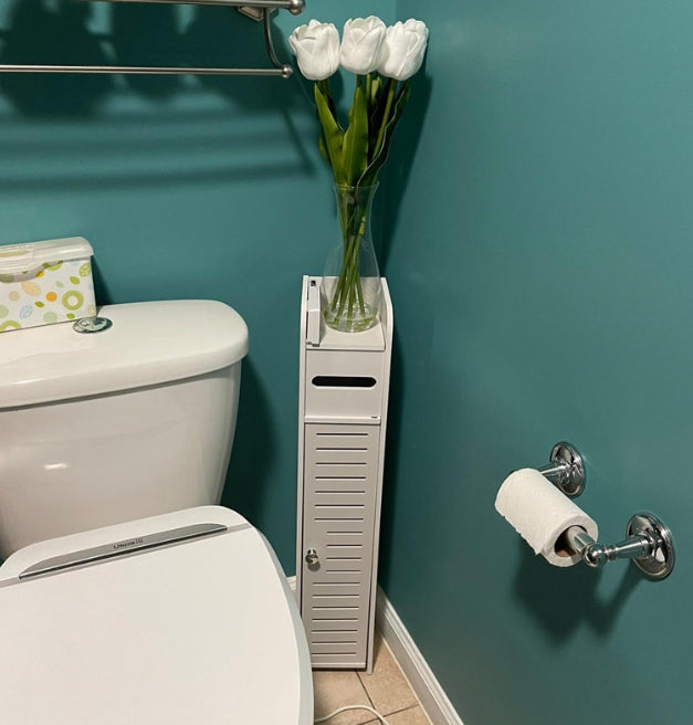 Bathroom Storage Cabinet Shelf Corner Organiser