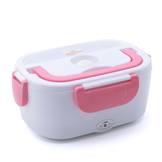 Portable Electric Heated Car Plug Heating Lunch Box Bento Food Warmer 12V - salelink.co.nz