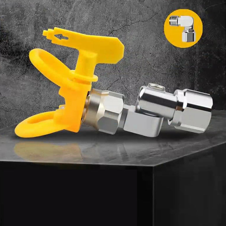 180 Degree Rotation Universal Adapter for Airless Paint Spray Gun - salelink.co.nz