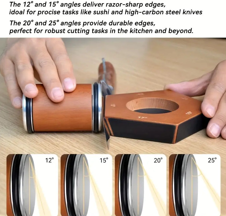 Knife Sharpener Sharpening Stone Rolling
