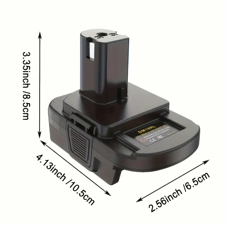 DEWALT Milwaukee to RYOBI Battery Adapter Converter - salelink.co.nz