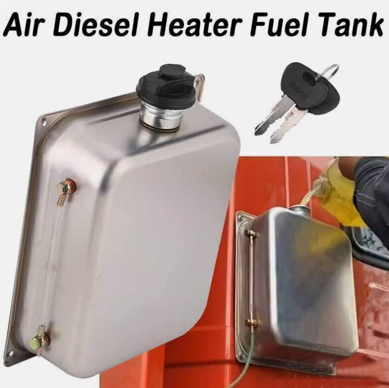 8L Diesel Air Heater Fuel Tank with 2 Keys