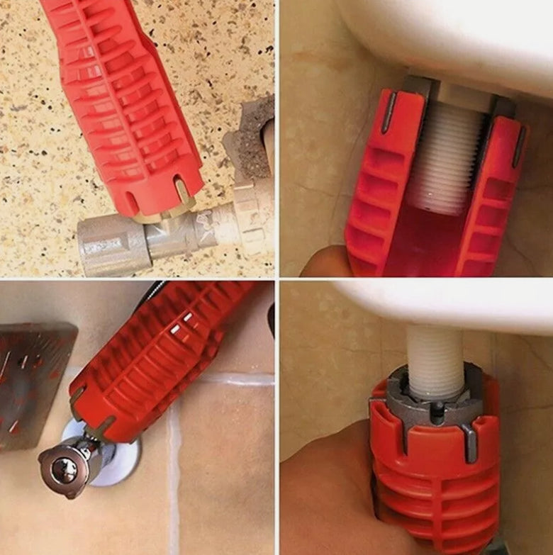 Basin Pipe Wrench Sink Water Tap Spanner Plumbing Tool