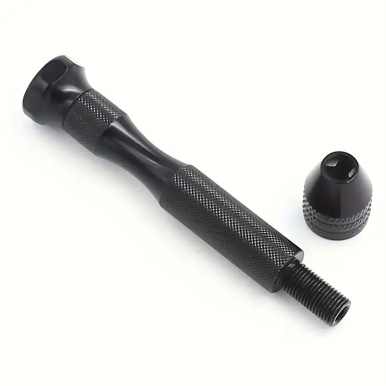 11pcs Mini Hand Drill Vise Hand Bits Twist Woodworking Set Precision Pin