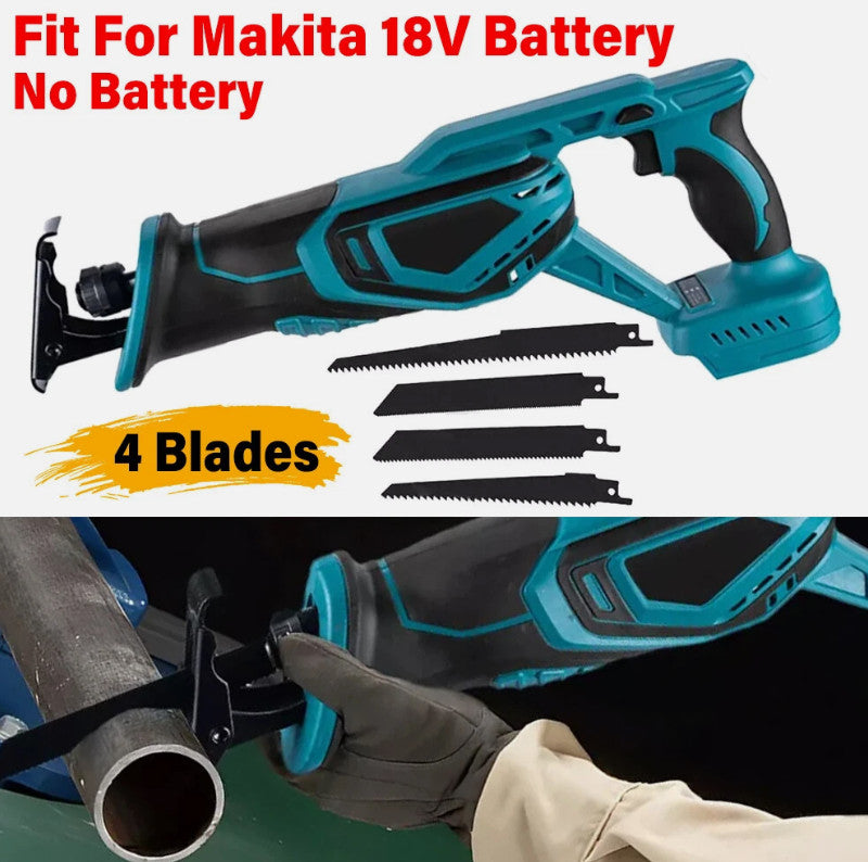 Saber Saw Reciprocating Saw Fits 18V Makita Battery