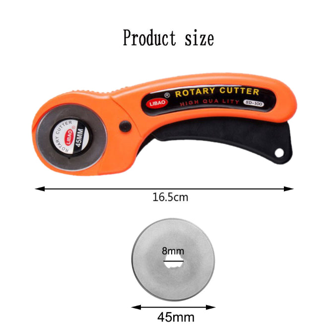 45mm Rotary Cutter with 10 Replacement Blades