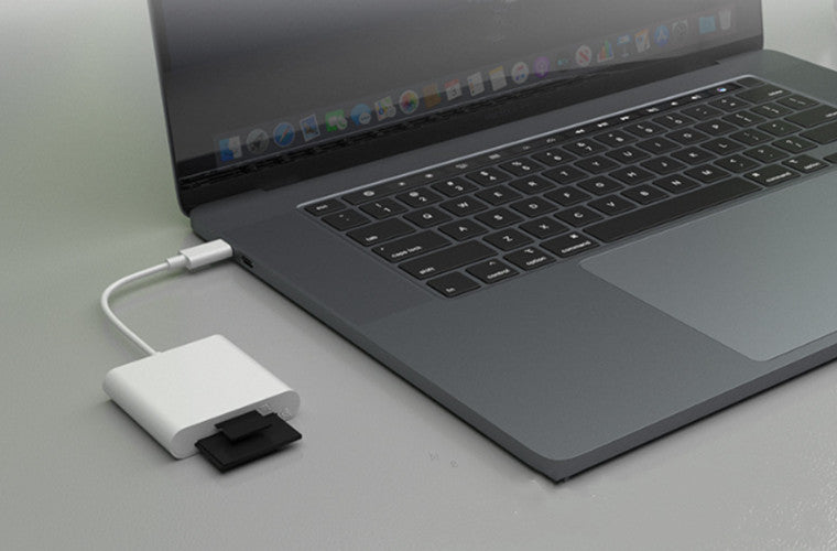 Type C to SD Card Reader Camera Adapter Phone Macbook USB-C - salelink.co.nz