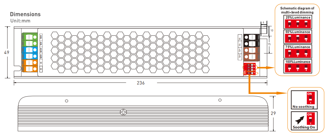 240V to DC 12V 300W LED Driver Power Supply Transformer Adapter For LED Strip