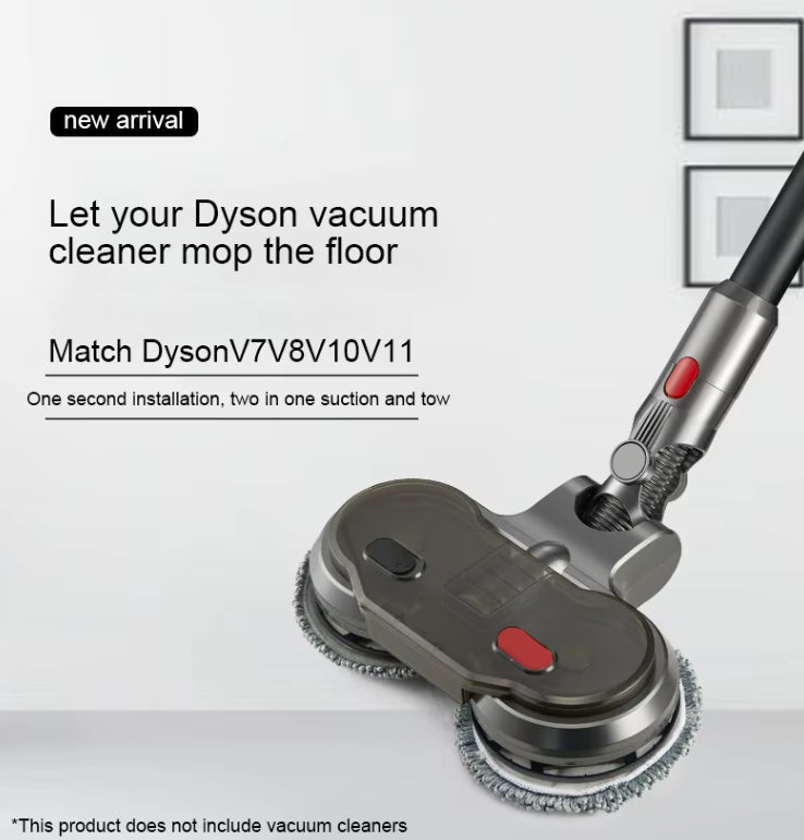 Electric Motorised Mop for Dyson V7 V8 V10 V11 V15 Cordless Vacuum Cleaners
