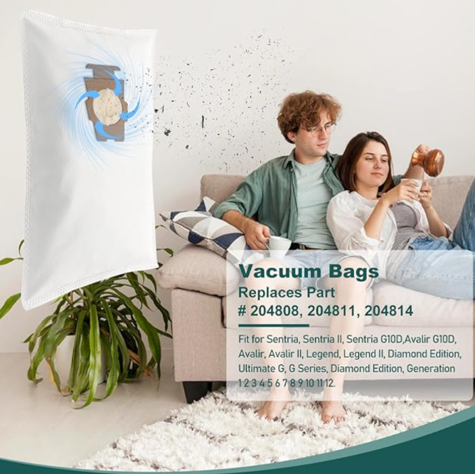Vacuum Cleaner Bags For Kirby Sentria 6Pcs