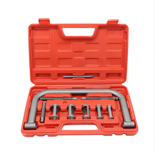 10pc Valve Spring Compressor Tool Kit for Car Motorcycle Petrol Engines