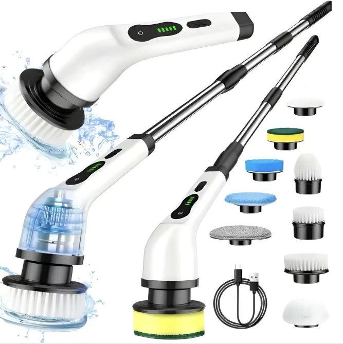 Electric Cleaning Brush Spin Scrubber