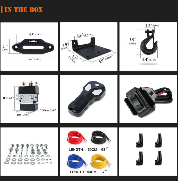 X-Bull Electric Winch 4500LBS