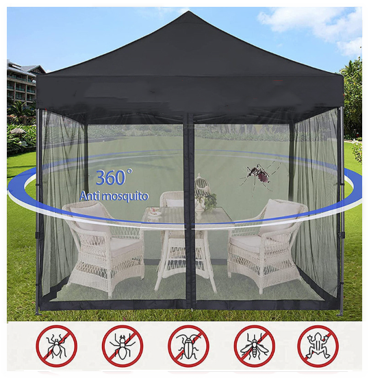 3M Mosquito Net with Zipper 2 Doors for Outdoor Camping