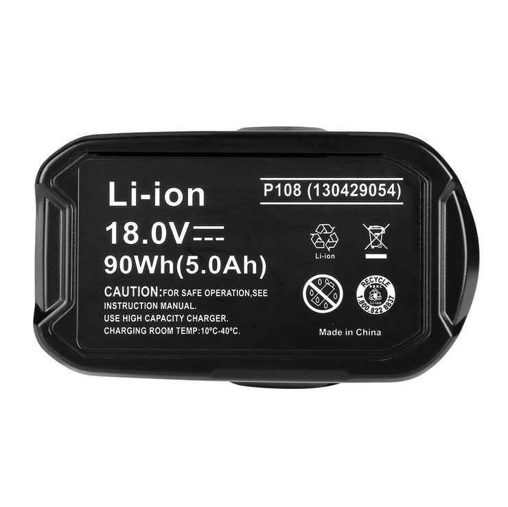 18V RYOBI Replacement Battery 5000mAh