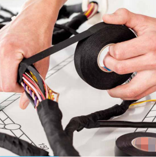 25mm*15M Car Wiring Harness Tape Fleece Tape Cloth Tape Cable Looms - salelink.co.nz