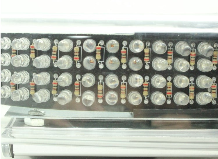 Amber 240 LED Beacon Strobe Emergency Flashing Light Warning Lamp Truck - salelink.co.nz