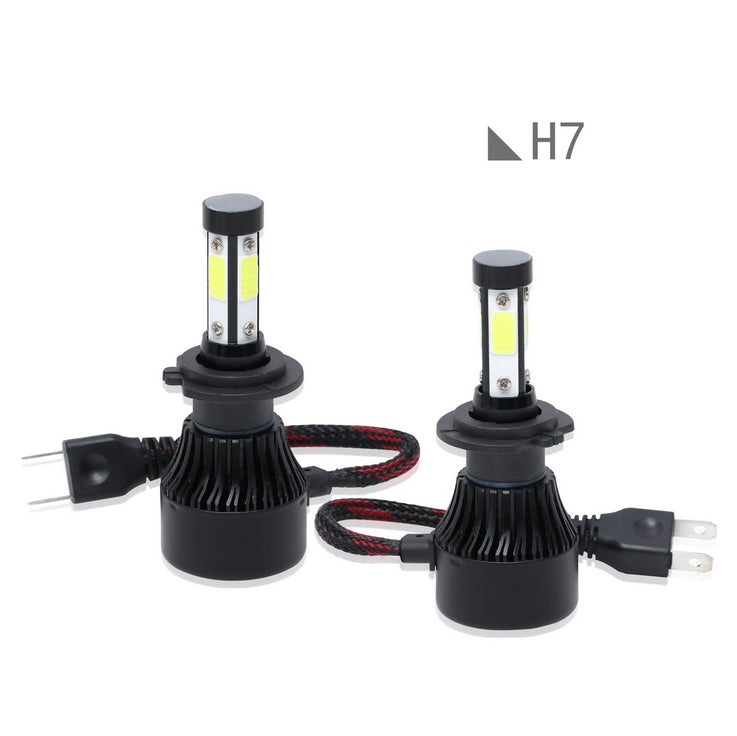 H7 Led Headlights Car Light Bulbs Headlamp 6500K (Pair) - salelink.co.nz