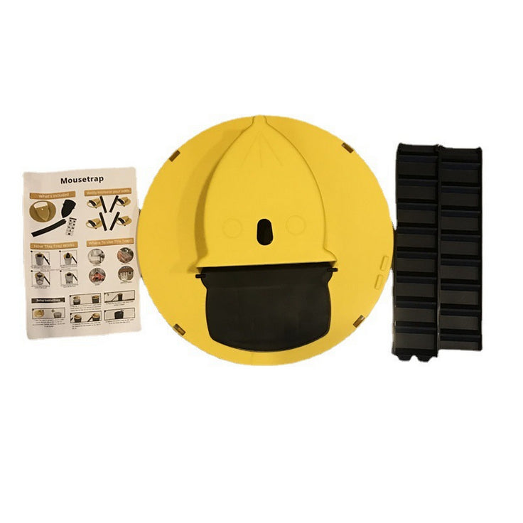 Mouse Trap Flip N Slide Bucket Lid Reusable Rat Catcher Killer with Ladder - salelink.co.nz