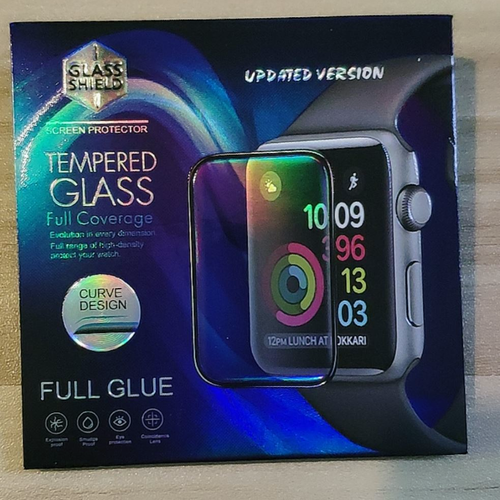 42mm Apple Watch Series 1/2/3 Tempered Glass Screen Protector - salelink.co.nz