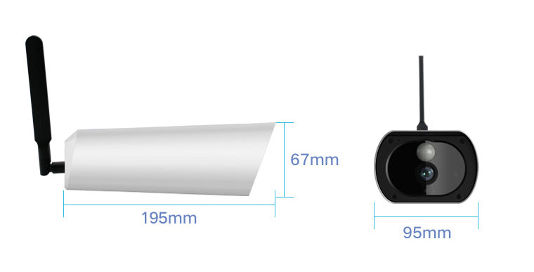 HD 4G 1080P Solar Powered WiFi Wireless CCTV IP Camera IP66 Home Security