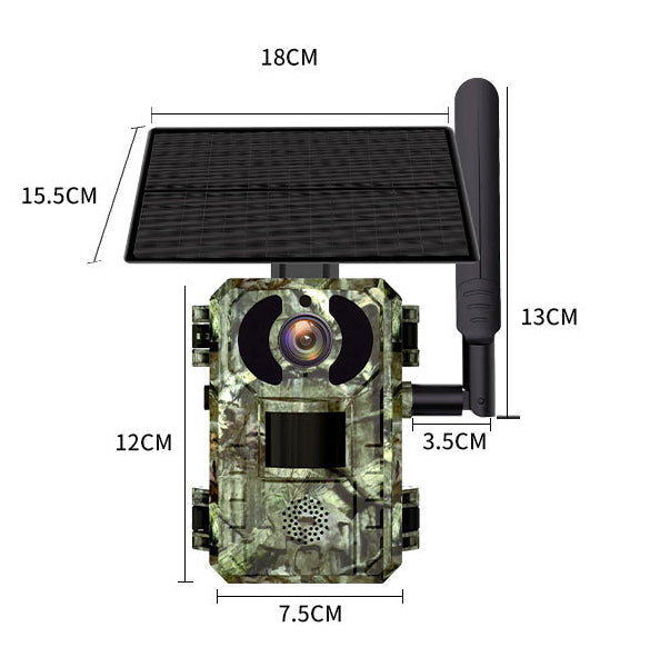 Solar 4G Trail Camera Hunting Camera