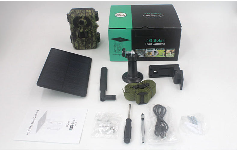 Solar 4G Trail Camera Hunting Camera - salelink.co.nz